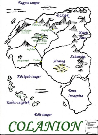 A harmadik térképhez vázlat - Archie